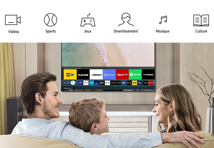 Applications Smart TV Samsung FR