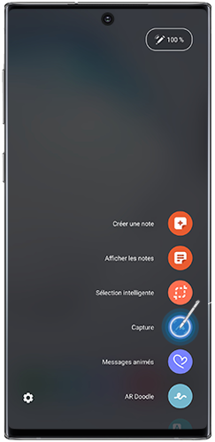 Comment faire une capture d’écran avec mon S Pen  