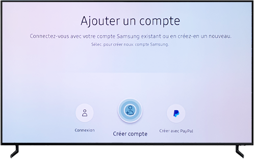 Comment créer un compte Samsung sur mon téléviseur QLED | Assistance