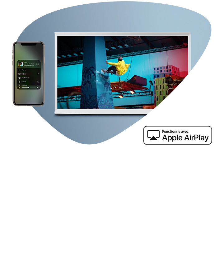 Airplay Ne Fonctionne Pas Tv Samsung The Serif 2020 Connectivité - Enjoy TV Smarter | Samsung FR