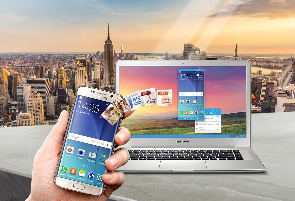 how to sync samsung phone to mac