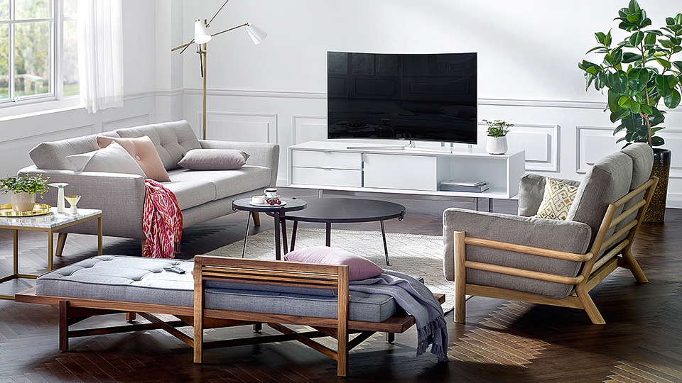 samsung tv living room