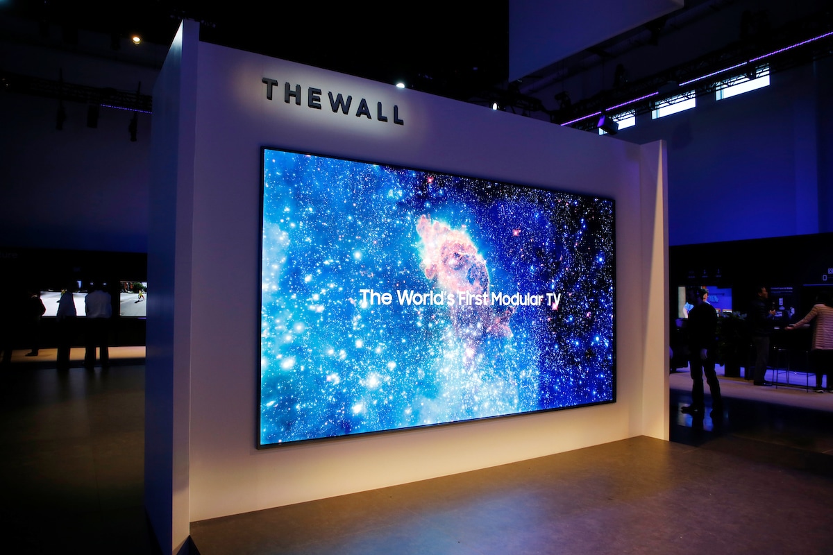 Image result for samsung television the wall