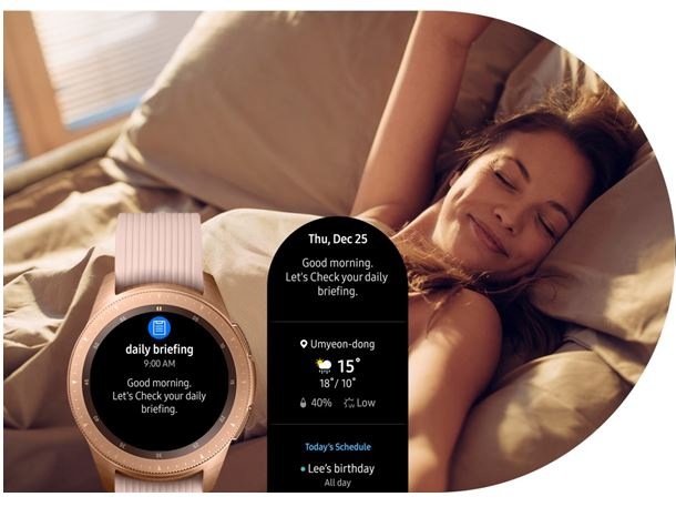 turn off daily briefing galaxy watch