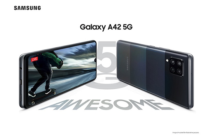 Samsung Galaxy A42 5G Debuts First 5G Phone of the Mid-tier Galaxy A