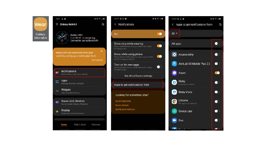 no payment apps installed galaxy watch