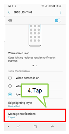 silent notifications s9