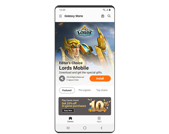 Galaxy Store Apps Services Samsung Ie