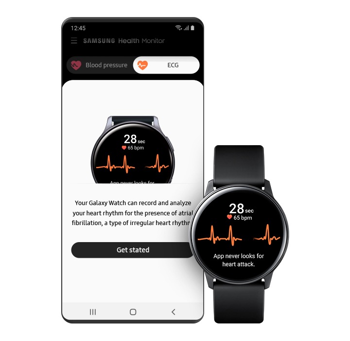 watch with health monitor