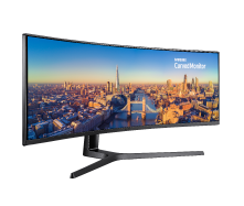 49"-es Ívelt monitor Szuperszéles képernyővel