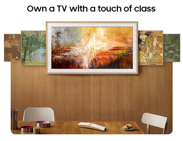 Own a TV with a touch of class