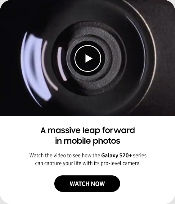 A massive leap forward in mobile photos. Watch Now