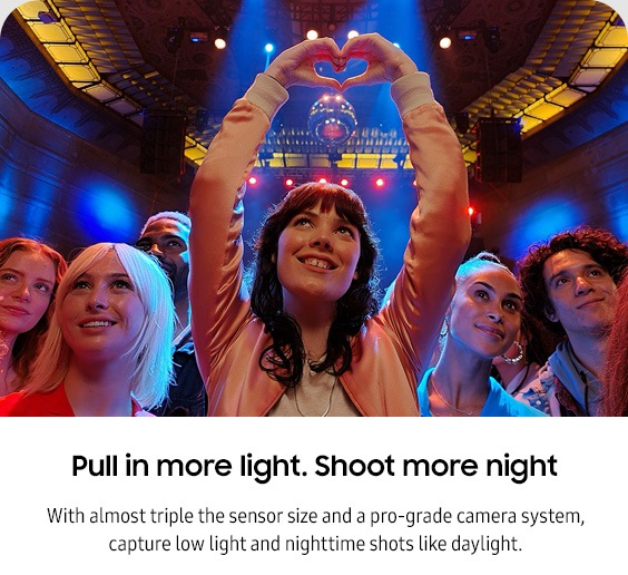 Pull in more light. Shoot more night