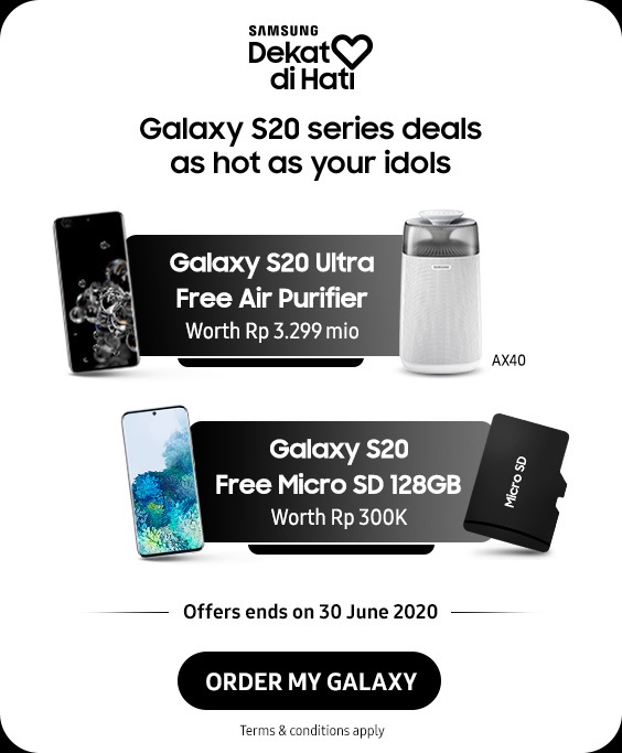 Galaxy S20 series deals as hot as your idols