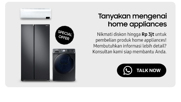 Tanyakan mengenai home appliances