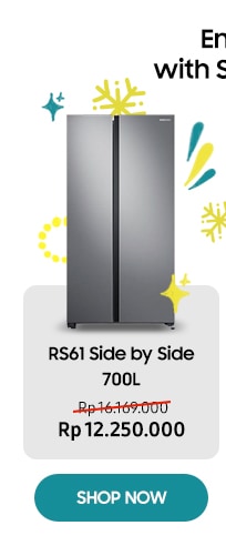 Samsung RS61 Side by Side 700L