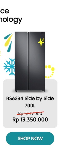 Samsung RS62B4 Side by Side 700L