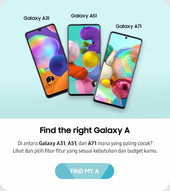 Find the right Galaxy A