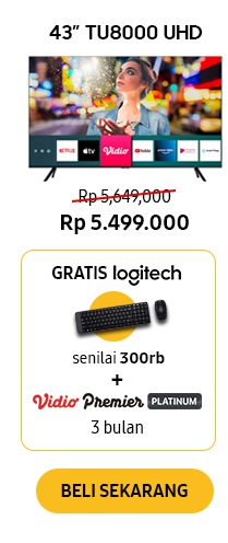 Samsung 43inch UHD TU8000
