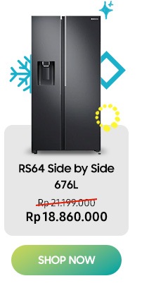 Samsung RS64 Side by Side 676L