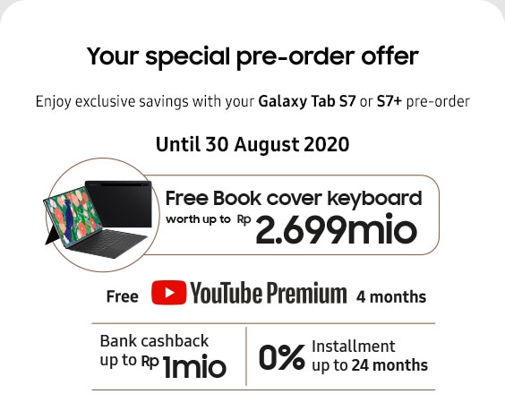 Your special pre-order offer