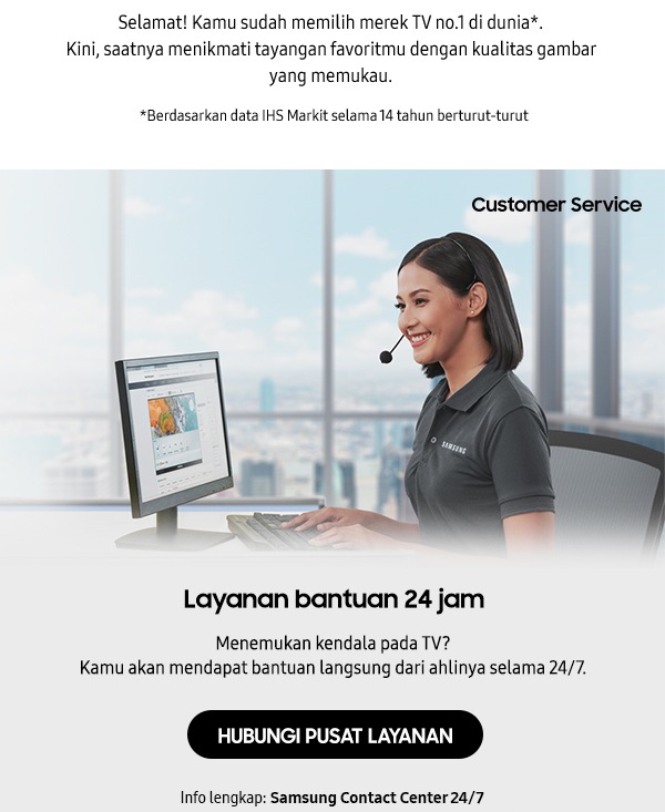 Hubungi Pusat Layanan