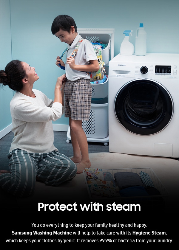 Protect with steam