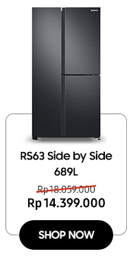 Samsung RS63 Side by Side 689L