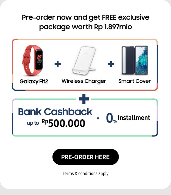 Pre-order now and get FREE exclusive package worth Rp 1.897mio
