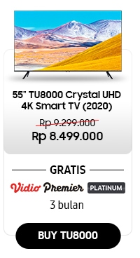 Samsung 55inch TU8000 Crystal UHD