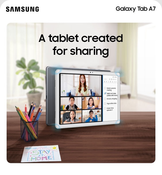 A tablet created for sharing