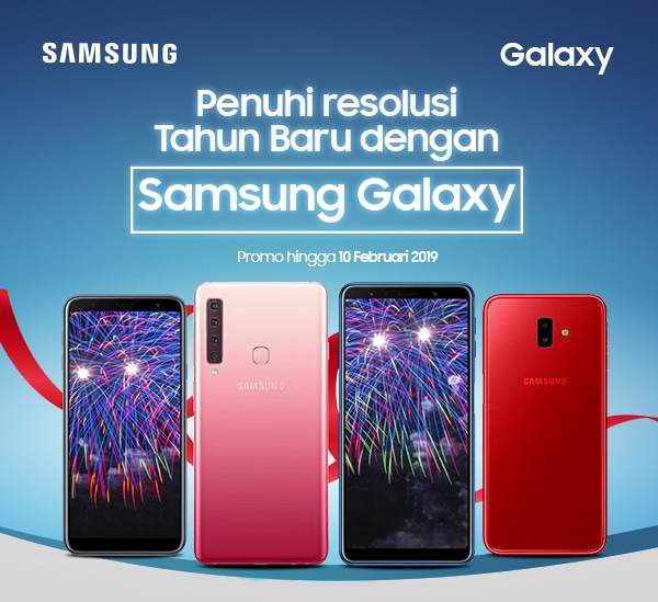 galaxy penuhi resolusi tahun baru