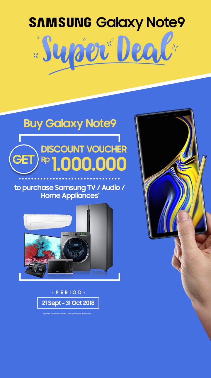 Get The Super Powerful Galaxy Note9 Samsung Indonesia