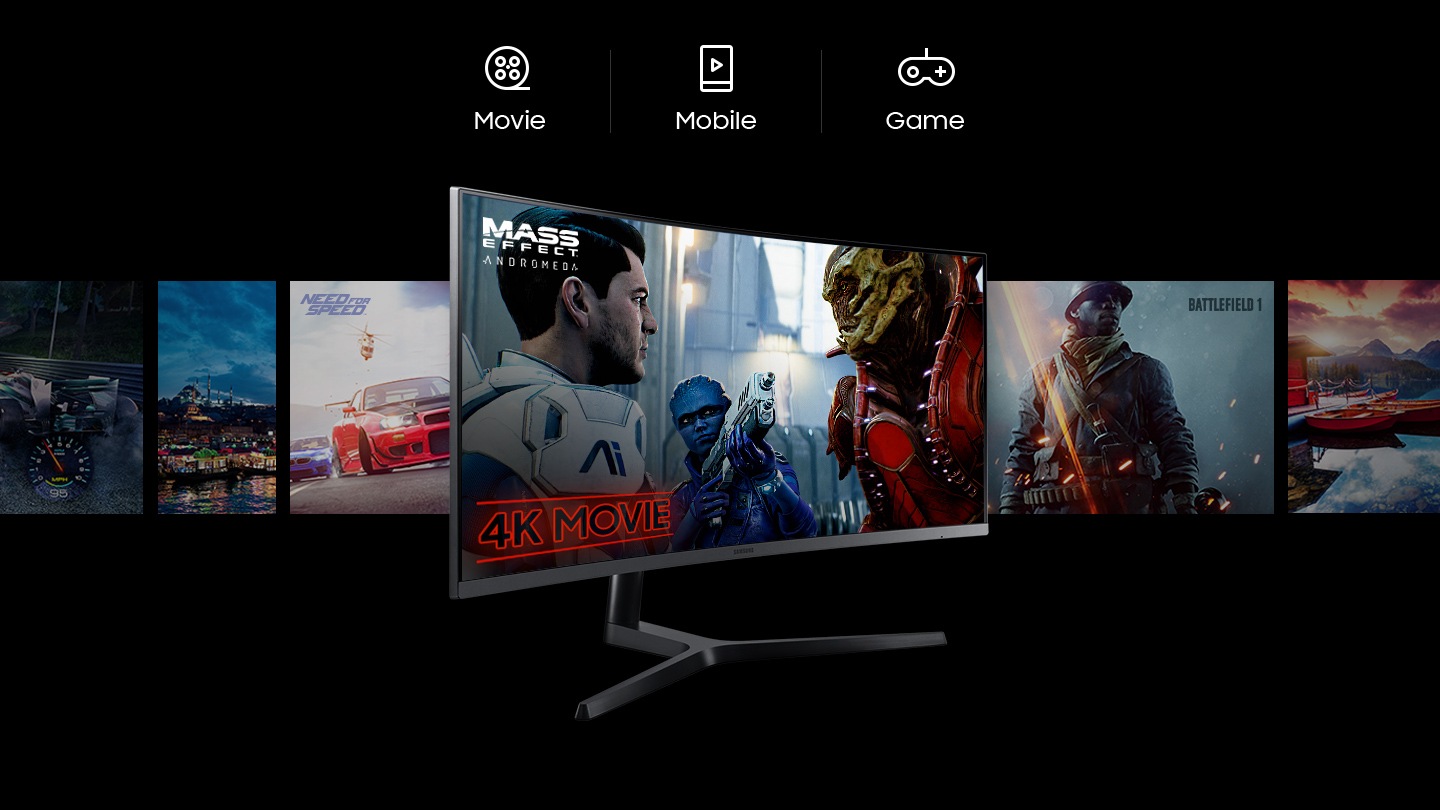 samsung monitor high resolution l