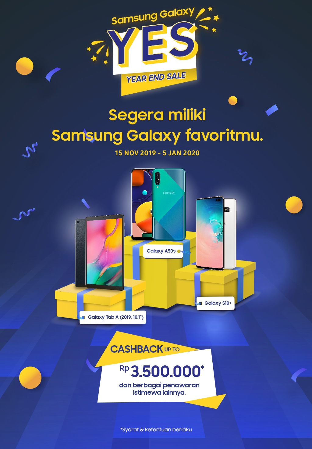 Year End Promo Samsung Indonesia