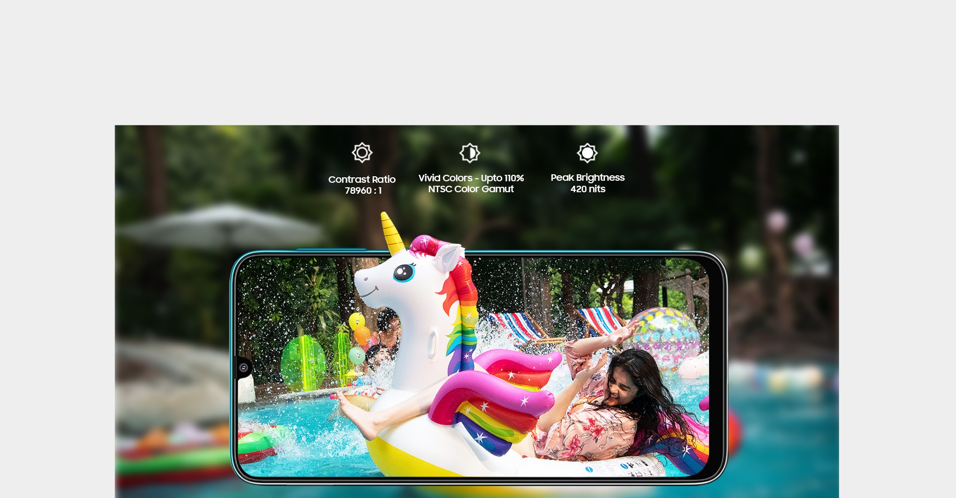 Galaxy F41 - 16.21cm (6.4") Full HD+ sAMOLED Infinity-U Display