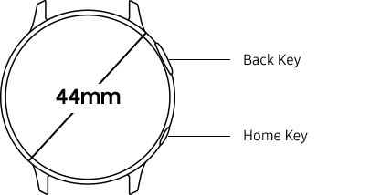 galaxy active watch dimensions