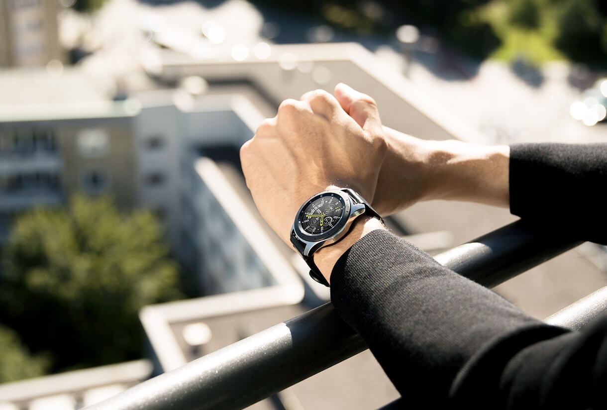 using samsung galaxy watch