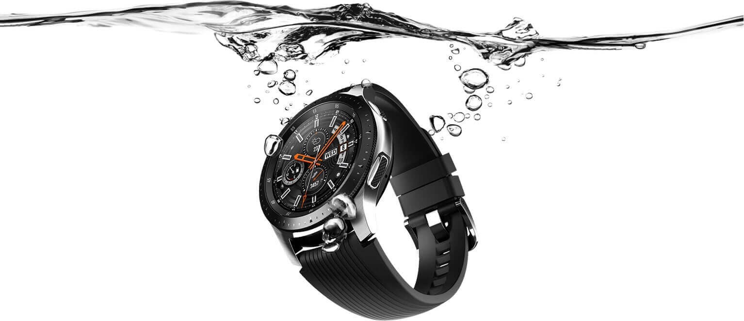 samsung galaxy watch water resistant rating