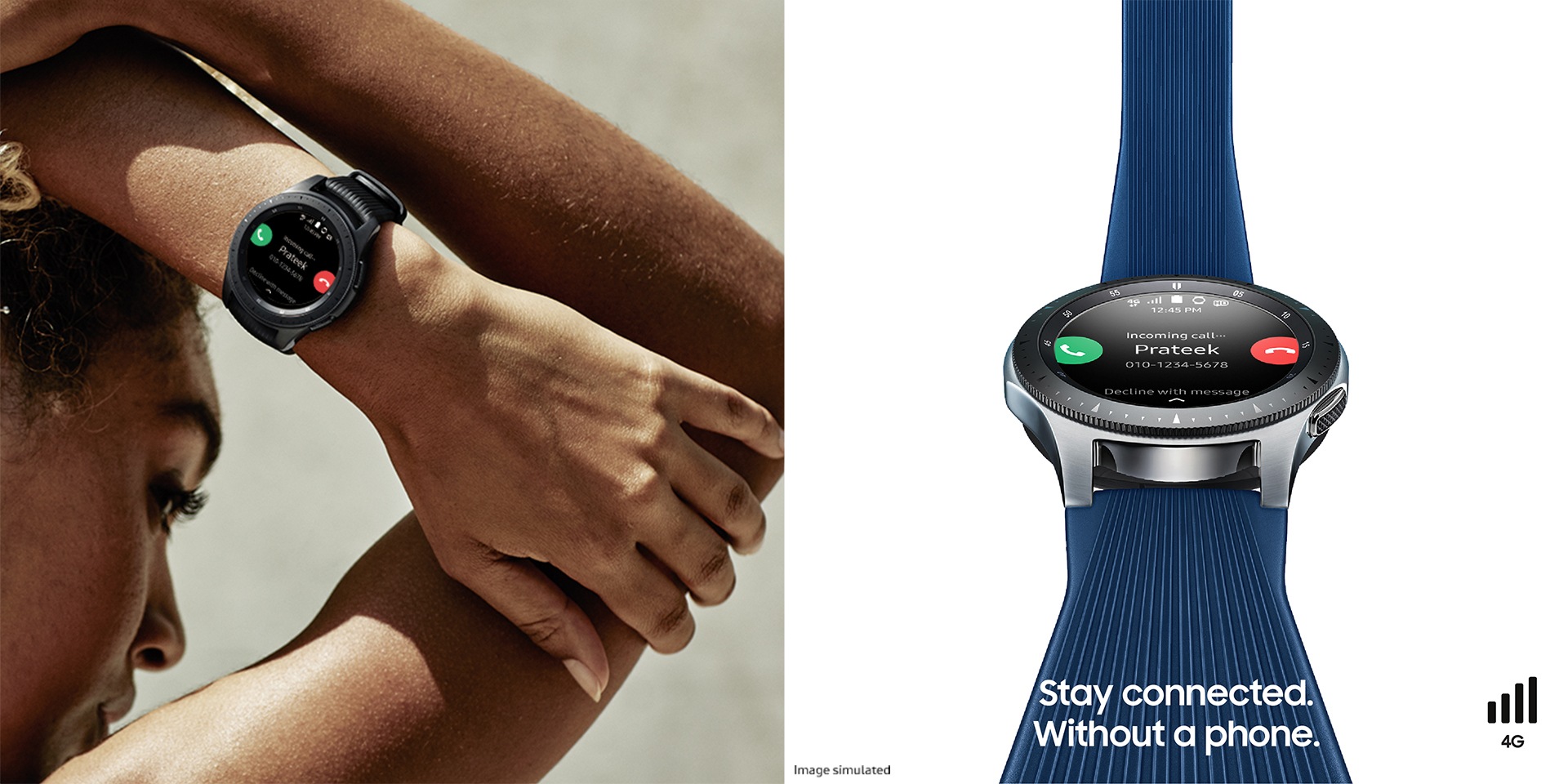 mk bradshaw rose gold smartwatch