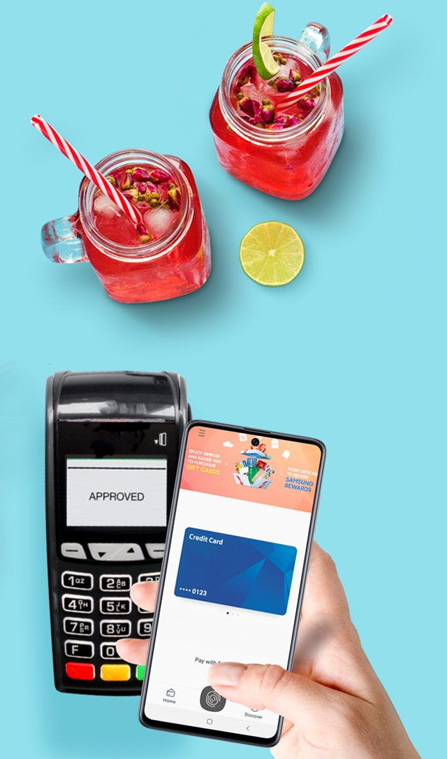Secure with Samsung Knox & Samsung pay
