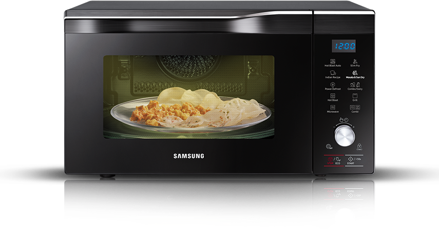 Samsung Microwave Ovens - Convection, Solo, Grill, HotBlast, Slim Fry