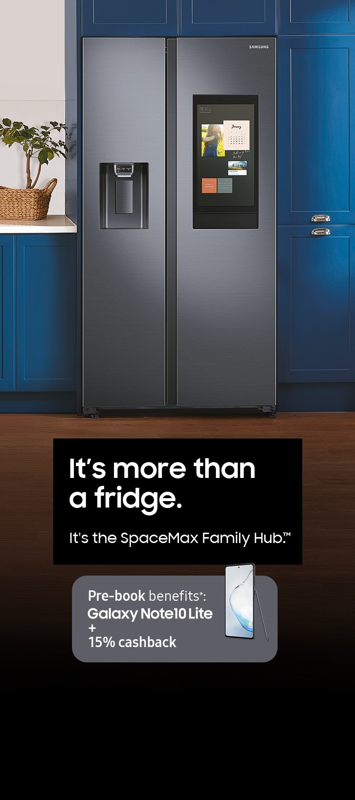 Samsung SpaceMax Family Hub™ Refrigerators | Samsung India