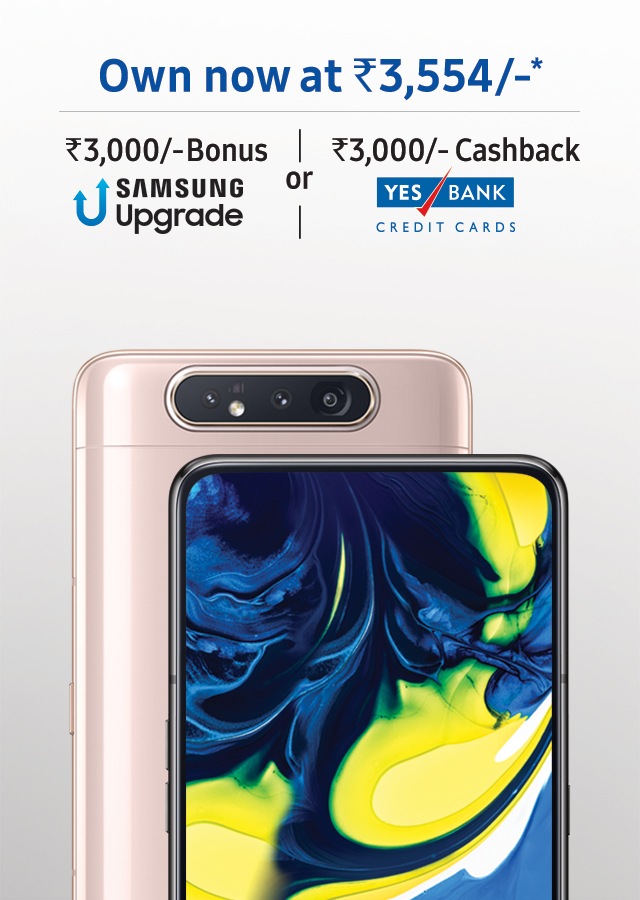 samsung a80 amazon india