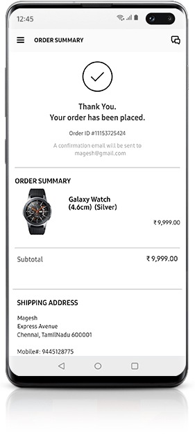 samsung galaxy watch offer with s10