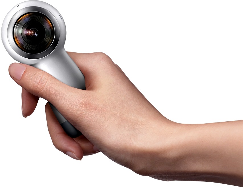 New Gear 360 degree camera with High Definition camera