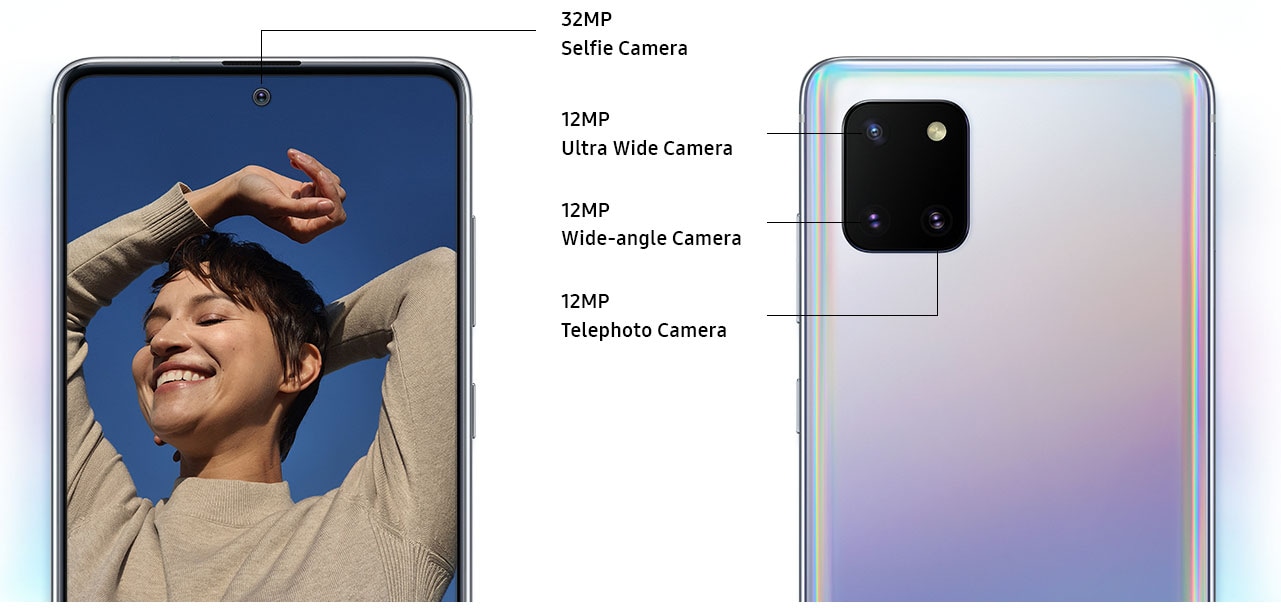 Galaxy Note 10 lite camera 