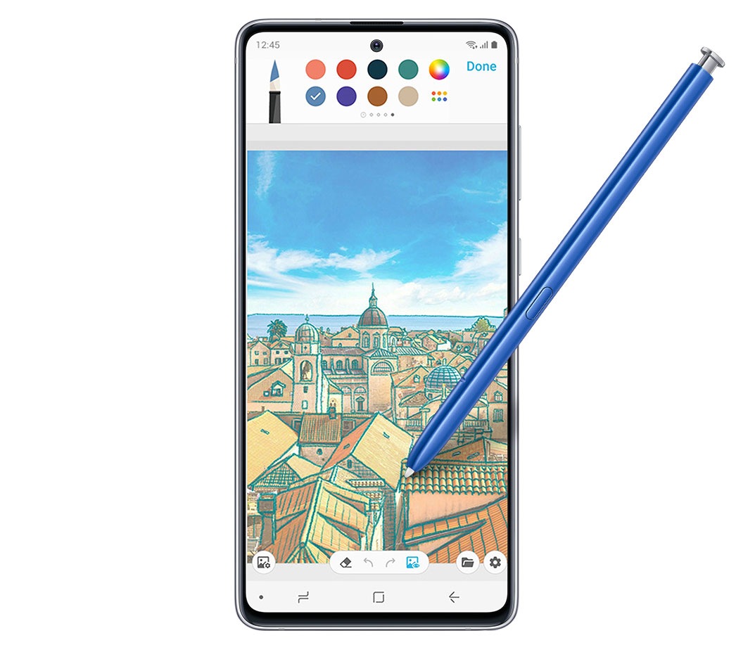 Samsung Galaxy Note10 Lite - Penup App