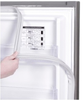 door refrigerator closing completely samsung support complains sagging between space