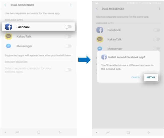 How to Activate Dual Messenger Feature? | Samsung Support India